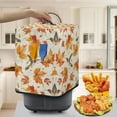 ZUXONGSY Autumn Maple Leaf Air Fryer Cover Appliance Dust Covers with