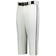 thumbnail image 2 of Russell R21LGB.WNA.S Youth Piped Diamond Series 2.0 Knicker Pant, White & Navy - Small, 2 of 2