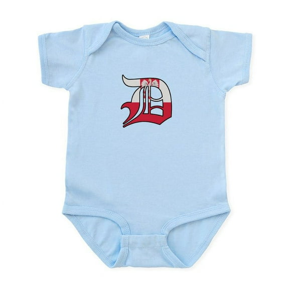 CafePress - Polish Flag D (Detroit) Infant Bodysuit - Baby Light Bodysuit, Size Newborn - 24 Months