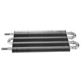 thumbnail image 2 of Car 4 Row Remote Transmission Oil Cooler Kit Auto Manual Radiator Converter, 2 of 10