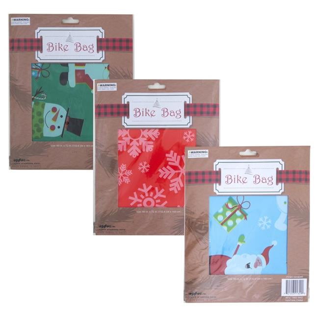 Jumbo Christmas Xmas Bicycle Bike Large Present Sack Wrap Bag 128cm X 100cm Check Out This Great Product Large Gift Tags Merry Christmas Santa Merry