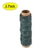 thumbnail image 1 of Hilos encerados de cuero Uxcell de 33 yardas 150D/1mm color verde militar, paquete de 2, 1 of 6