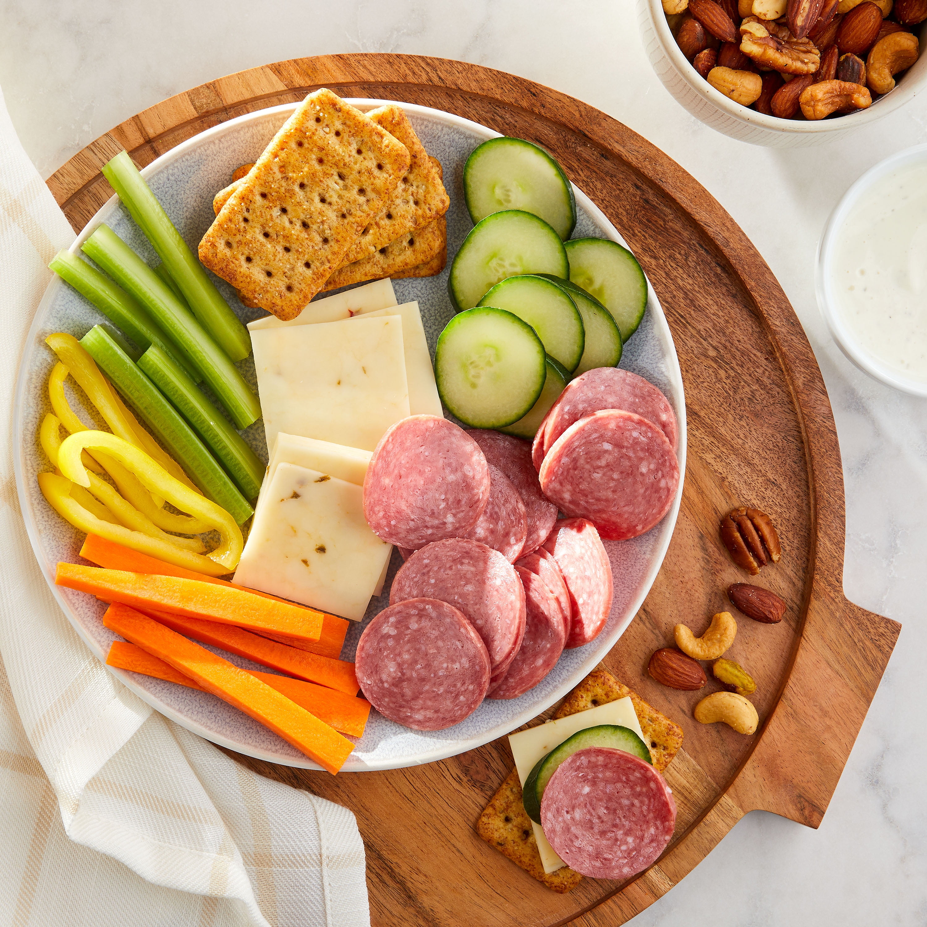 Great Value Sliced Hard Salami 6oz Ready to Eat