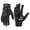 Black, variant on HANDLANDY Youth Football Gloves, Sticky Wide Receiver Gloves for Kids Boys, Stretch Fit Football Glove