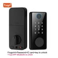 thumbnail image 2 of Door Lock, Smart Deadbolt Locks Of Tuya App Biometric Finrprint Password Keyless Entry Front Door Lock ,Easy to Install, 2 of 7