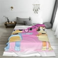 thumbnail image 2 of Lsque Bluey Pattern Fuzzy Fleece Throw Blanket Extra Large,Super Soft,Fluffy and Warm Blankets for Couch,Bed,All Season Use (50"x40"), 2 of 7