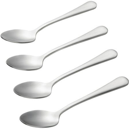 - BonJour Coffee Accessories Stainless Steel Espresso / Demitasse Spoon Set, 4-Piece