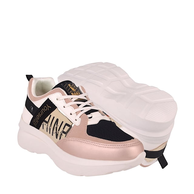 TENIS CASUALES DAMA BABY CATS 624584 SIMIPIEL ROSA BABY CATS 624584