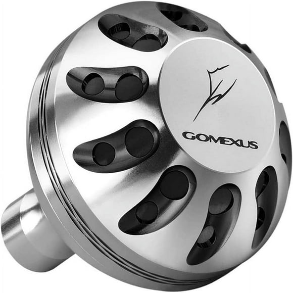 MesaSe GOMEXUS Power Knob Compatible for Shimano Stradic CI4 Sahara FI Daiwa Ballistic LT Exceler LT Spinning Reel Handle Replacement Direct Fitment Metal