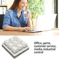 thumbnail image 1 of Langgg Universal Computer 9-key Keyboard Home Office Portable Copy Paste Programmable Keys Multi-purpose Mini Keypad Desktop PC, 1 of 6