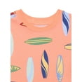 thumbnail image 2 of Wonder Nation Toddler Boy Printed Jersey T-Shirt & Shorts Set, Sizes 12M-5T, 2 of 3