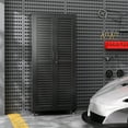 thumbnail image 4 of GangMei Metal Rolling Garage Storage Cabinets with 5 Shelves, Steel Utility Tool Storage Cabinets with louvered doors, Assemble Required, 4 of 8