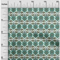 thumbnail image 1 of oneOone Cotton Poplin Fabric Floral & Paisley Block Print Sewing Fabric BTY 42 Inch Wide, 1 of 4