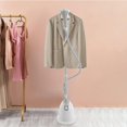 thumbnail image 6 of Standing Steamer for Clothes 1350W 110V Standing Garment Steamer Modern Freestanding Clothes Steamer with Ironing Board and 1.4L Water Tank for Home Office Stores (White), 6 of 9