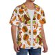 thumbnail image 2 of Balery Burger Camisa Casual de Manga Corta con Botones para Hombre, Texturizada, Estilo Cubano, para Playa, Verano-Medium, 2 of 5