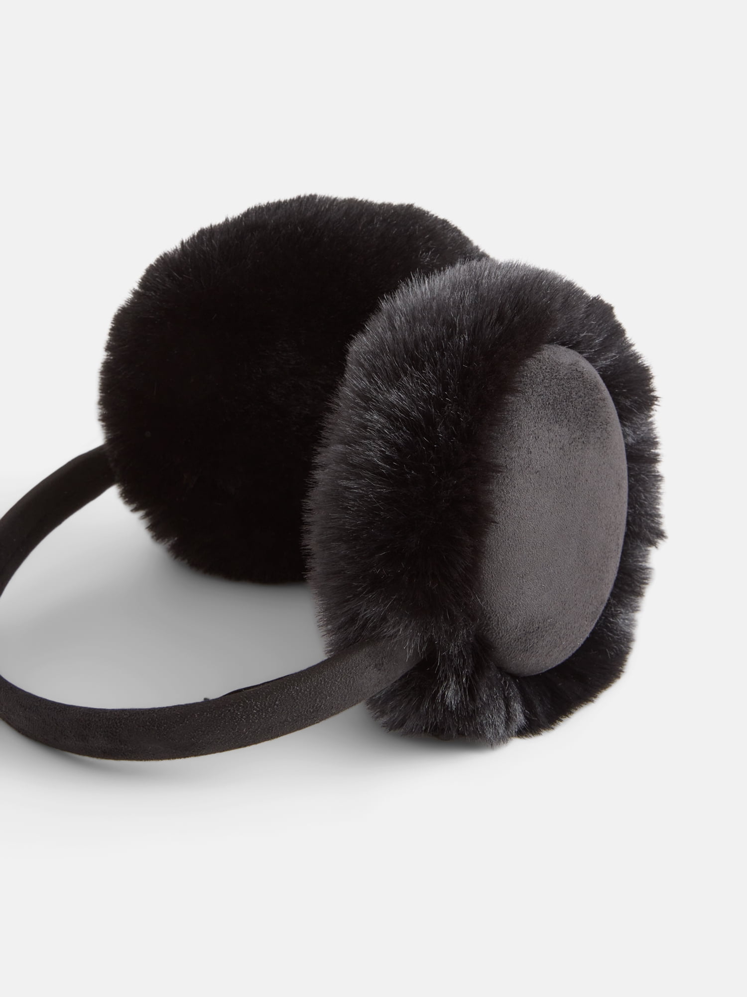 MNYC Women's Earmuff w/ Scrunchie Set Black Multi