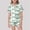 Green, variant on Girls Printed Short Sleeve Button Down Pajama Set Soft Summer Sleepwear and Shorts Outfit Sleepwear Long/Short Sleeve Jammies for Kids Button-Down Nightwear Loungewear