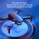 thumbnail image 5 of Dron de fotografía aérea Sidaley con WiFi 2,4 Ghz Control remoto inalámbrico Negro Tipo 2, 5 of 6