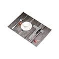 thumbnail image 3 of MKHERT Wooden Cross with The Lord's Prayer On Shabby Wooden Plank Placemats Table Mats for Dining Room Kitchen Table Decoration 12x18 inch,Set of 4, 3 of 4