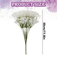 thumbnail image 2 of LKZQHMC 1 PCS 11-inch Sturdy Artificial Baby's Breath Flowers - Non-Shedding Design for Wedding/Home Decor, Realistic Faux Gypsophila, 2 of 3