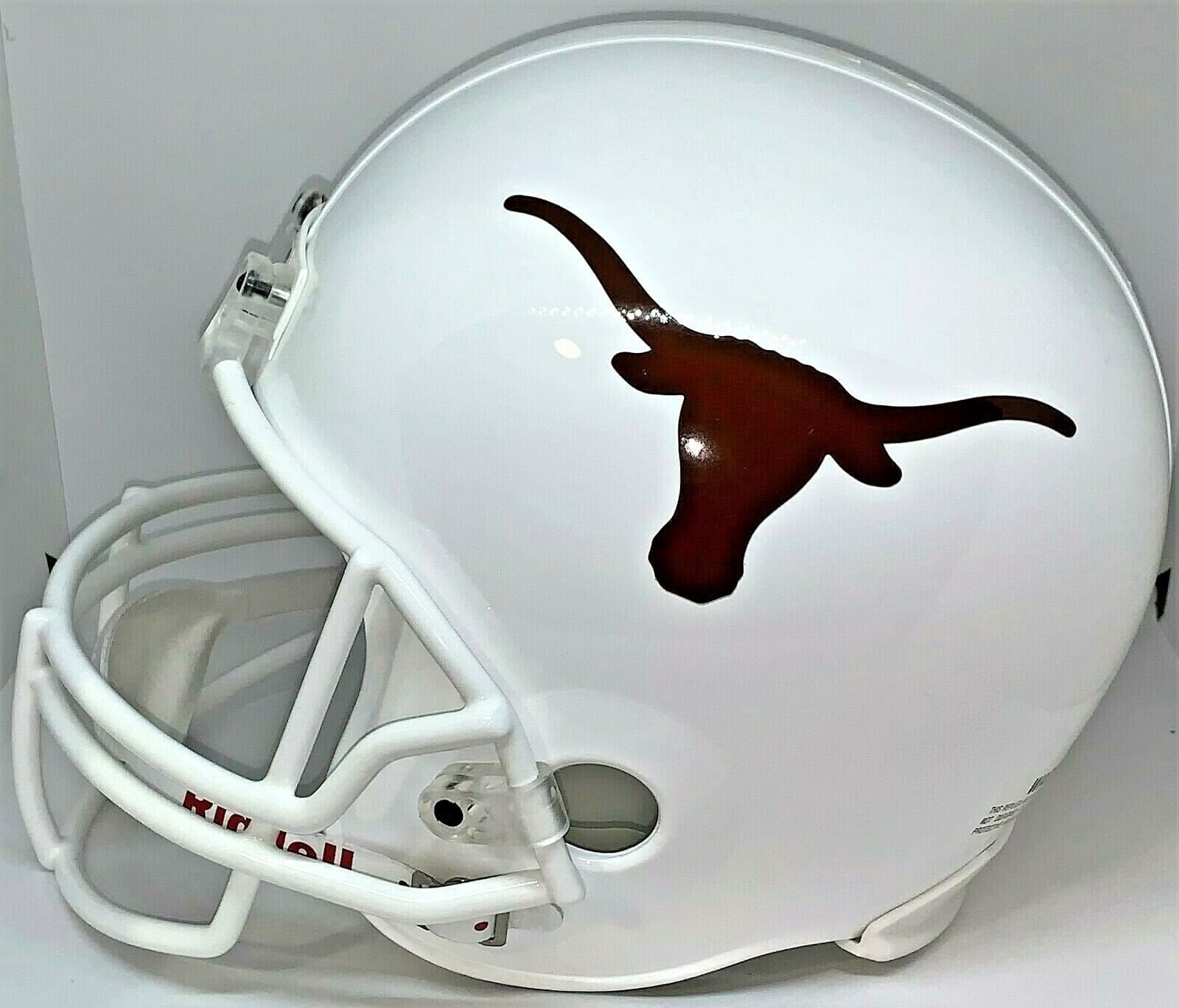 Ricky Williams Handprint Full Size Texas Longhorns Helmet Signed JSA Z65893