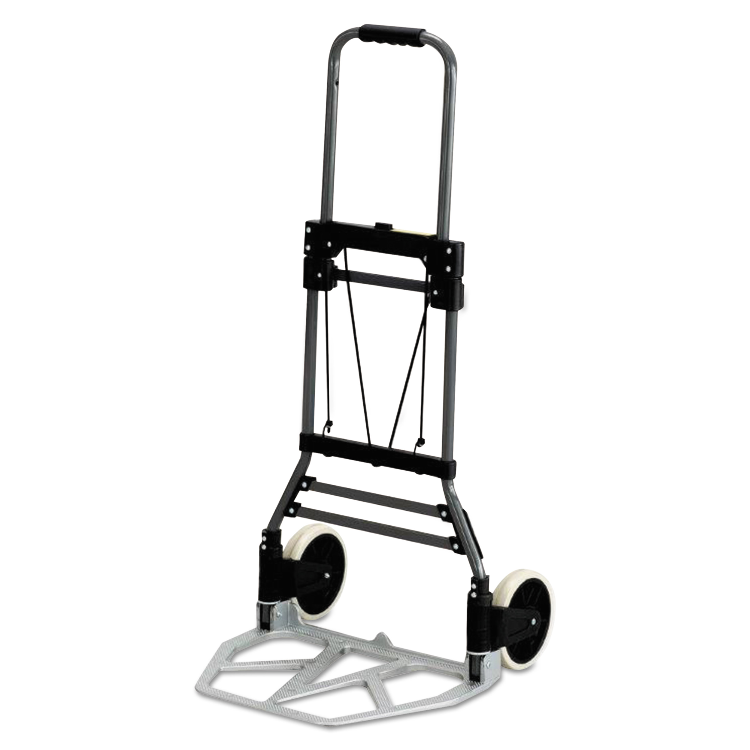 Safco Stow-Away Medium Hand Truck, 275lb Capacity, 19w x 17 3 4d x 38 3 4h, Aluminum by Safco Products