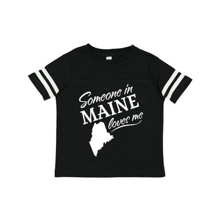 

Inktastic Someone in Maine Loves Me Gift Toddler Boy or Toddler Girl T-Shirt