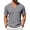 Dark Gray, variant on Men's Solid Color Short Sleeve Deep V Neck Casual Fashion T-shirt Top