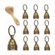 thumbnail image 1 of 10 Campanas Antiguas de Cobre, Carillones de Viento para el Hogar, Timbres de Puerta o Campanas de Decoración para Decoraciones de Bodas, Navidad, 1 of 5