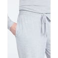 thumbnail image 3 of Joyspun Women's French Terry Long Sleeve Sleep Top and Joggers Lounge Set, 2-Piece, Sizes XS-3X, 3 of 4