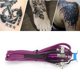 thumbnail image 5 of Cable de clip para tatuajes, fuente de alimentación para tatuajes de 1,8 m, cable de clip de silicona para tatuajes, línea de suministro de energía, rendimiento sólido, 5 of 11