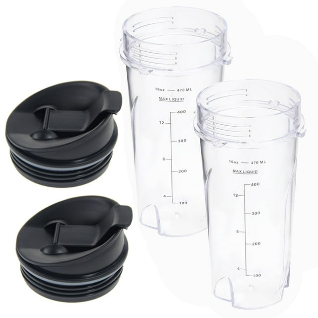 Vasos de repuesto Atuwebo para Ninja QB3001SS, 16 oz, paquete de 2