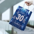 thumbnail image 4 of YAHAFEPY 20Pcs 30th Happy Birthday Party Bags, Party Favor Bags,Birthday Party Decorations, With Handles Favor Bags Candy Gift Bags for Adults BoyorGirls Birthday Party, 4 of 7
