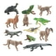 thumbnail image 3 of Juego de 12 figuras de animales salvajes del bosque simuladas para regalo de cumpleaños Estilo H, 3 of 9