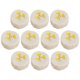 thumbnail image 2 of 10Pcs Artificial Banana Fruit Slices Decoration Fruit Model Photography Props, 2 of 2