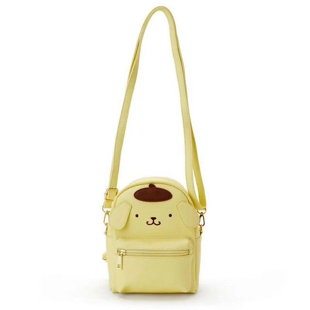 Sanrio-Bolso de mano Kawaii Hello Kitty PU, cartera KT Cat Kuromi, mochila Cinnamorol, Beauty Travel My Melody, bolso escolar, juguetes para niñas