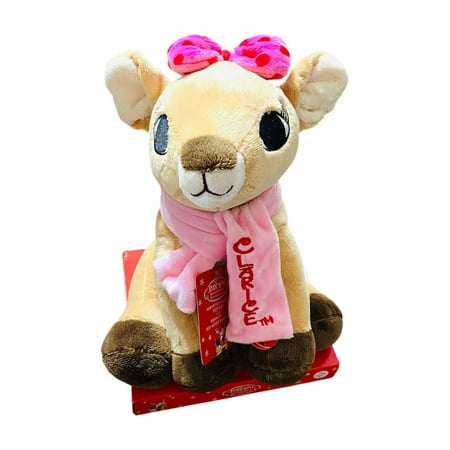 Rudolph The Red-Nosed Reindeer Animated Musical Clarice Plush Christmas