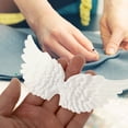 thumbnail image 3 of MasteelfCA 18pcs Angel Wing Shape Clothes Decors Christmas Decorations DIY Accessory, 3 of 7