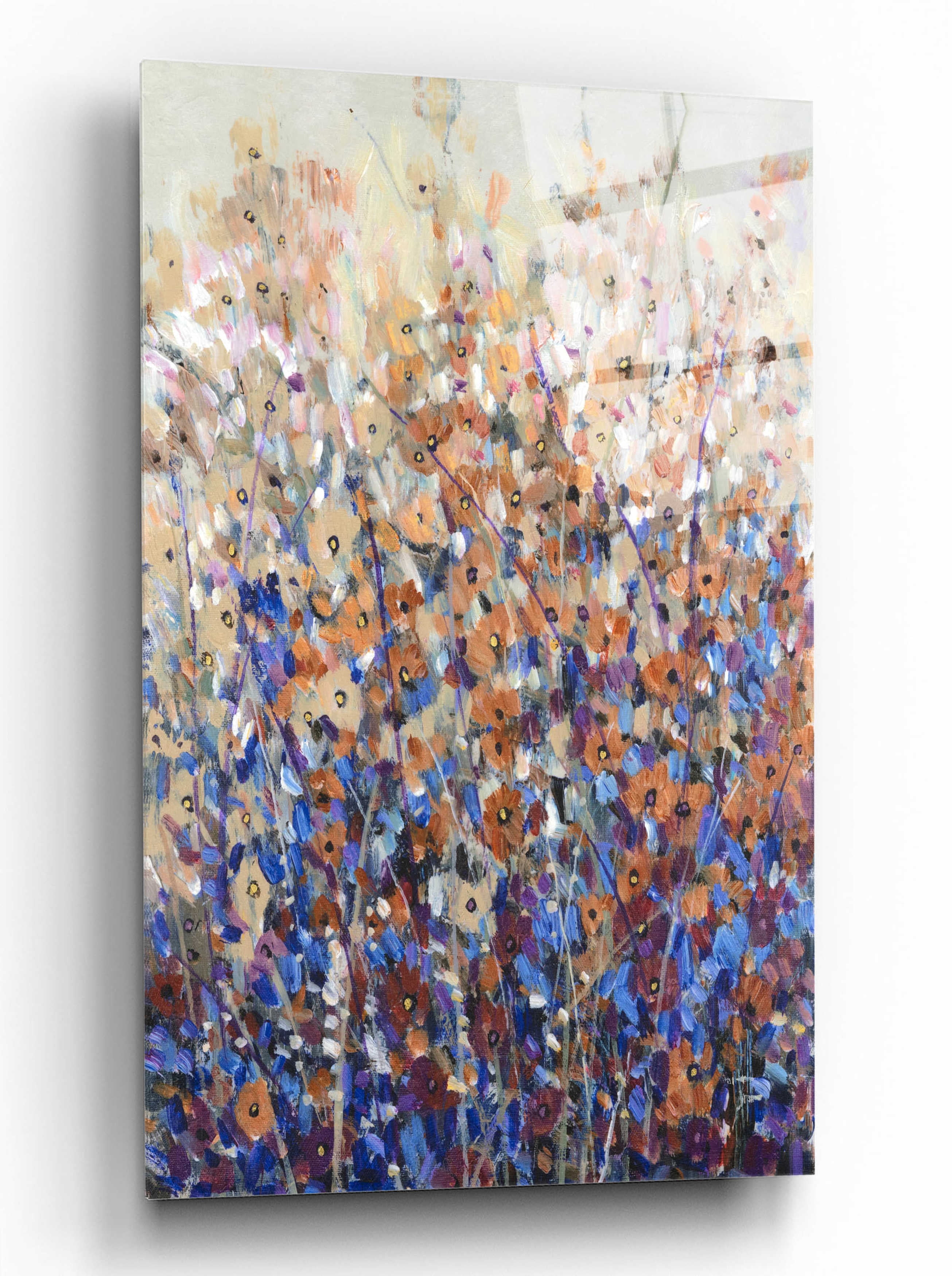 Timothy O'Toole Fall Wildflowers Canvas Painting Print