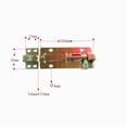 thumbnail image 3 of Puerta De Jardín de material acero Inoxidable Cobertizo Puerta Puerta Tornillo Deslizamiento Cerradura Hardware perfecl El pestillo, 3 of 8