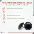 thumbnail image 2 of 100 Pack 1.25 Inch Black Finish Decorative Door Nail Clavos By Borderland Rustic Hardware, 2 of 6