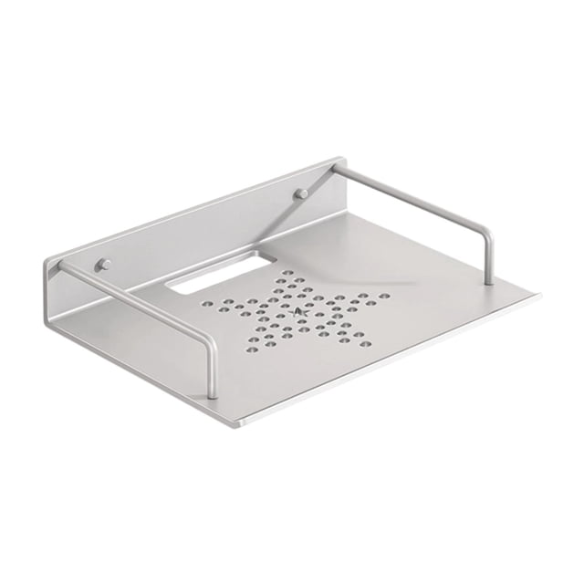 Estante de pared para , soporte para , módem, enrutador multifuncional, estante de pared para enrutador, para altavoz, dormitorio y 285 x 21 cm