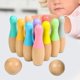 thumbnail image 4 of Juguete de de de Color para Niños, Juguete Exterior para Niños , Diversión para Interiores Y Exteriores Salvador juego de bolos, 4 of 10