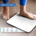 thumbnail image 2 of INEVIFIT Smart Premium Bathroom Scale with Bluetooth and Free Tracking INEVIFIT APP 11.8 x 11.8 inch - White, 2 of 7
