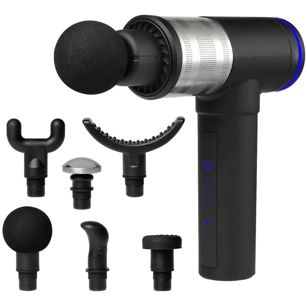Muscle Massage Gun with 6 Heads HighIntensity Vibration