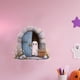 thumbnail image 4 of Pegatinas de pared de Halloween coloridas para baño, pegatinas decorativas embellecedoras, pegatinas fluorescentes, 4 of 8