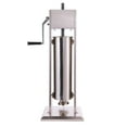 Hakka 15 Lb/7 L Sausage Stuffer 2 Speed Stainless Steel Vertical