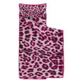 thumbnail image 2 of Pink and Gray Of Leopard Print Toddler Nap Mats for Kids Preschool,Sleeping Mat Bag or Kids,Toddler Sleeping Bag,Toddler Nap Mat or Daycare, 2 of 6