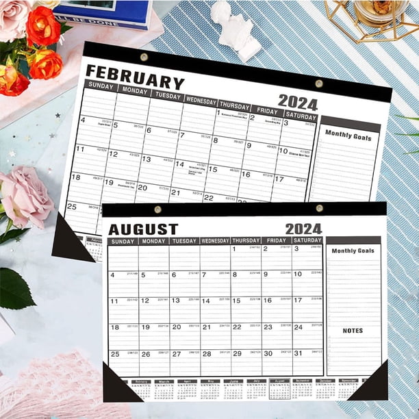 Calendario Pared Tela Contemporáneo 2024 2025, Planificador Eficiente, Planificador Fechas Límite, Adecuados Para - AliExprs 15