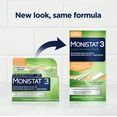 thumbnail image 3 of Monistat 3 Day Yeast Infection Treatment, 3 Miconazole Pre-Filled Cream Tubes & External Itch Cream, 3 of 17